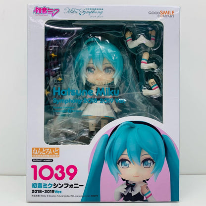 【中古】 ねんどろいど初音ミクシンフォニー2018-2019Ver.「キャラクター・ボーカル・シリーズ01初音ミク」【フィギュア】