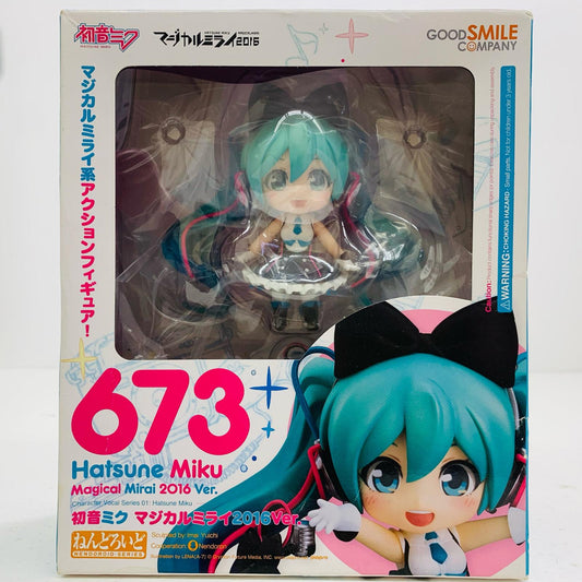【中古】 ねんどろいど初音ミクマジカルミライ2016Ver.「キャラクター・ボーカル・シリーズ01初音ミク」【フィギュア】【飾磨店】