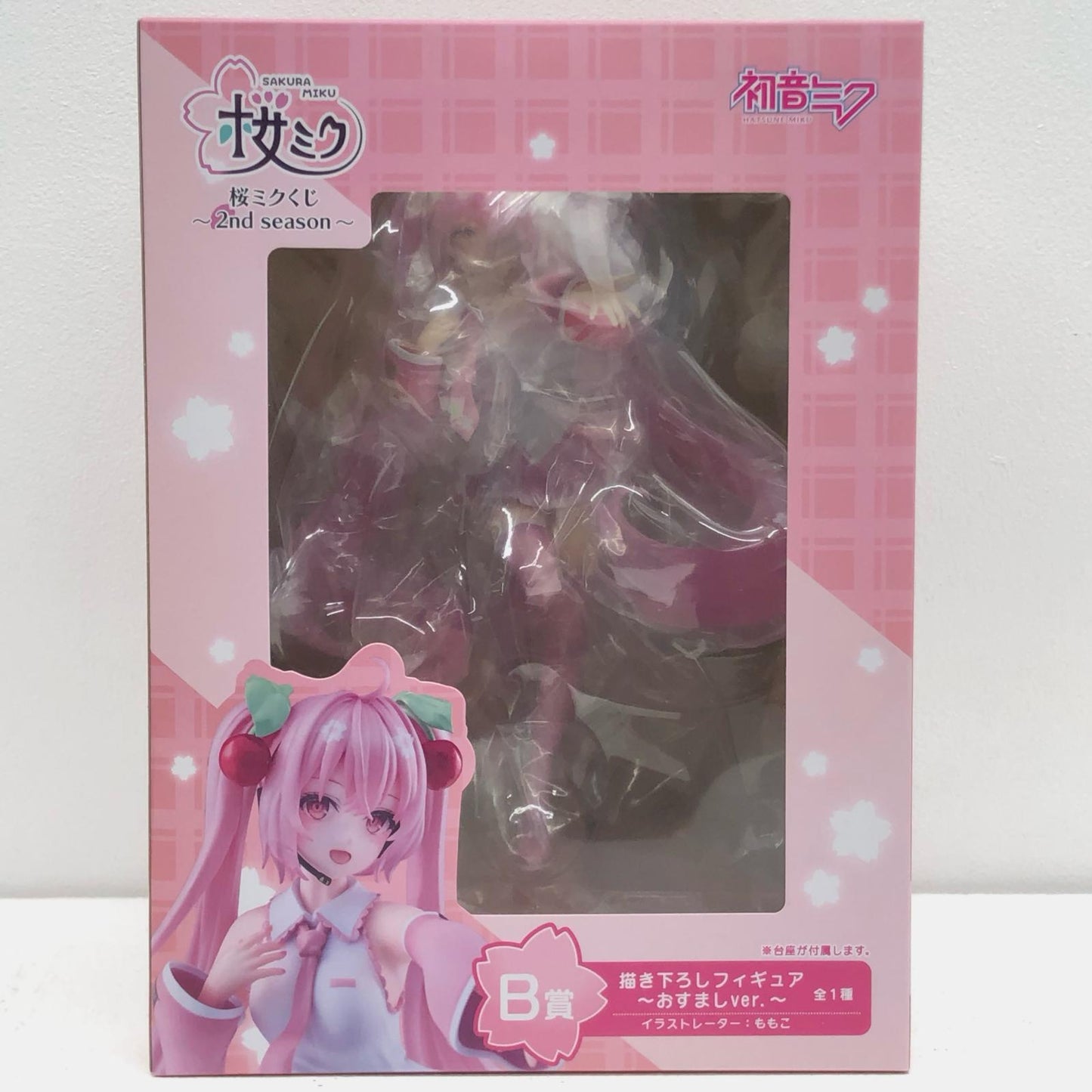 桜ミク～2ndseason～B賞描き下ろしフィギュア～おすましver.～「タイトーくじ本舗桜ミク2ndseason」【フィギュア】