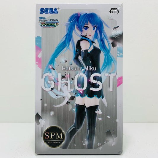【中古】 初音ミク(GHOST)スーパープレミアムフィギュア”初音ミク-GHOST”「キャラクター・ボーカル・シリーズ01初音ミク」【フィギュア】【飾磨店】
