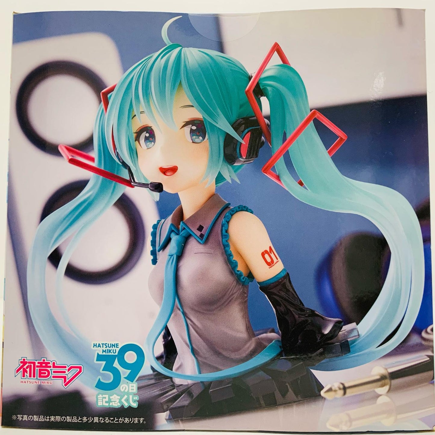 【中古】 初音ミク(藤ちょこ)「タイトーくじ初音ミク39(ミク)の日記念くじ」A賞胸像フィギュア【フィギュア】【飾磨店】