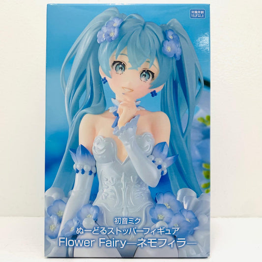 フィギュア 初音ミク-ネモフィラ-ぬーどるストッパーフィギュアFlowerFairy「VOCALOID」 初音ミク ぬーどるストッパー【フィギュア】