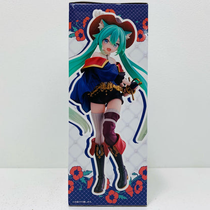 【中古】 初音ミクWonderlandフィギュア長靴を履いた猫「キャラクター・ボーカル・シリーズ01初音ミク」【フィギュア】