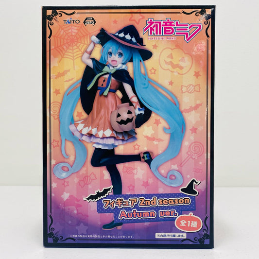 【中古】 初音ミクフィギュア2ndseasonAutumnver.「キャラクター・ボーカル・シリーズ01初音ミク」 ボーカロイド フィギュア 初音ミク 2nd season Autumn ver.【フィギュア】【飾磨店】