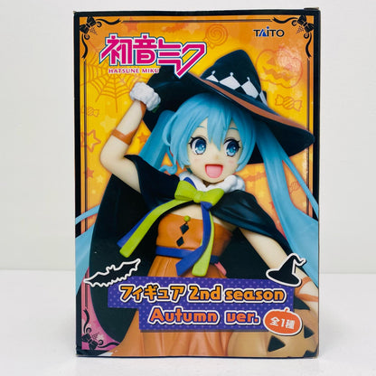 【中古】 初音ミクフィギュア2ndseasonAutumnver.「キャラクター・ボーカル・シリーズ01初音ミク」 ボーカロイド フィギュア 初音ミク 2nd season Autumn ver.【フィギュア】【飾磨店】