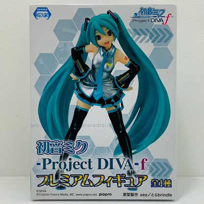 【中古】 初音ミクプレミアムフィギュア「初音ミク-ProjectDIVA-f」【フィギュア】