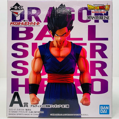 A賞アルティメット悟飯「ドラゴンボール超スーパーヒーロー」MASTERLISE一番くじ【フィギュア】