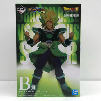 B賞超サイヤ人ブロリー「ドラゴンボールVSオムニバス超」MASTERLISE一番くじ【フィギュア】