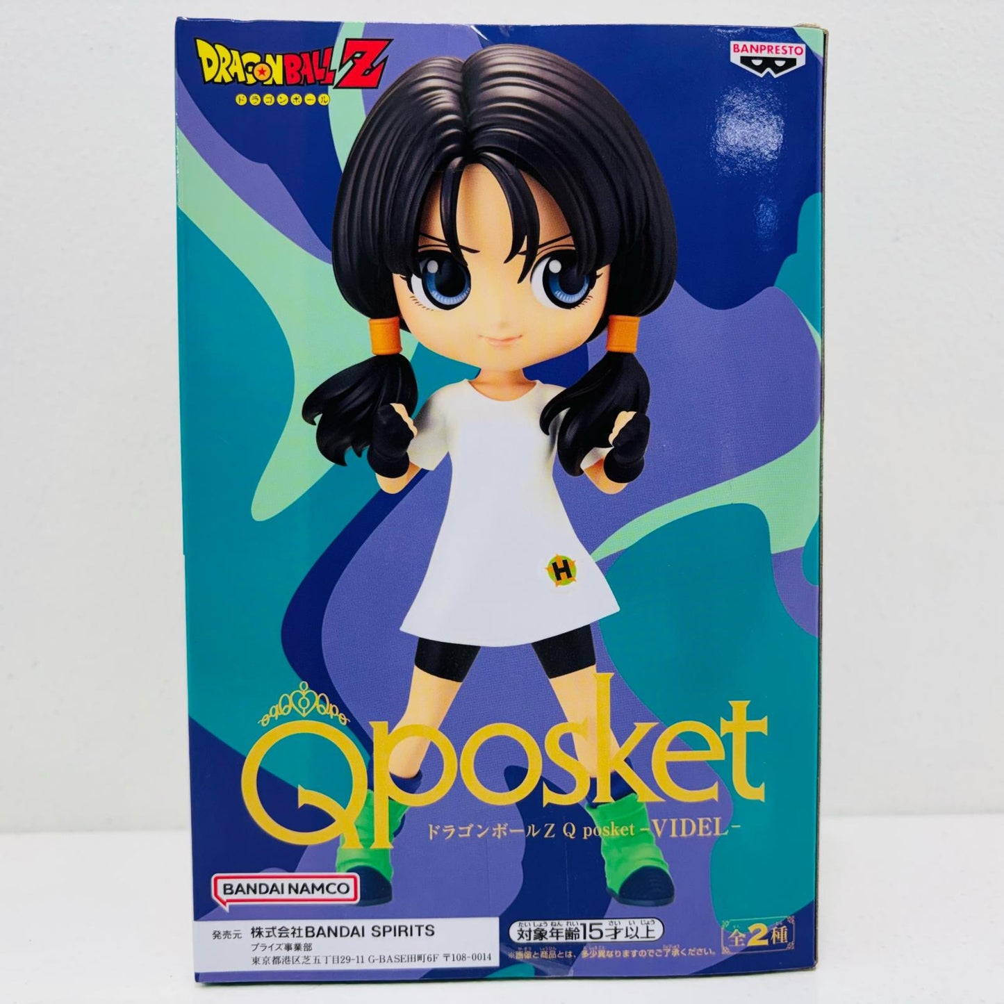 ビーデルA(ブーツグリーン)「ドラゴンボールZ」Qposket-VIDEL-【フィギュア】