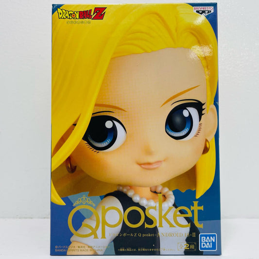 人造人間18号A(衣装濃)「ドラゴンボールZ」Qposket-ANDROID18-II【フィギュア】