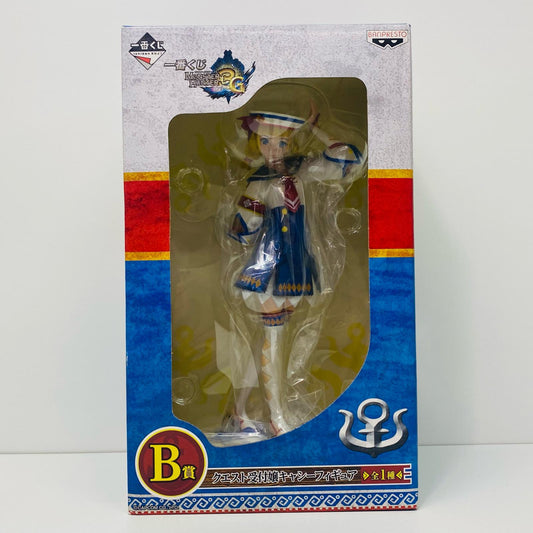 【中古】 クエスト受付嬢キャシー「一番くじモンスターハンター3G」B賞フィギュア モンスターハンター フィギュア クエスト受付嬢 キャシー 一番くじ B賞【フィギュア】【飾磨店】