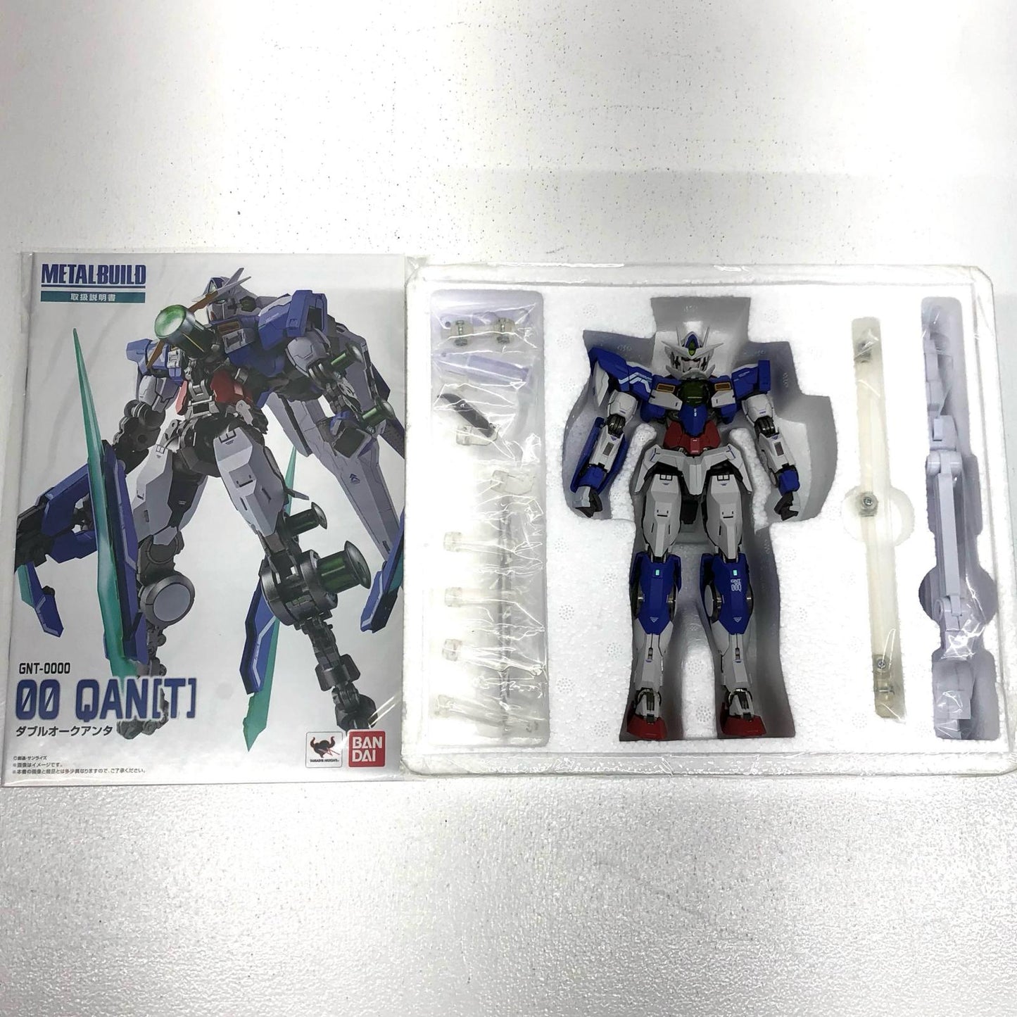 [Used] METAL BUILD GNT-0000 00 Qan[T] "Mobile Suit Gundam 00 the Movie -A Wakening of the Trailblazer-" [Figure]