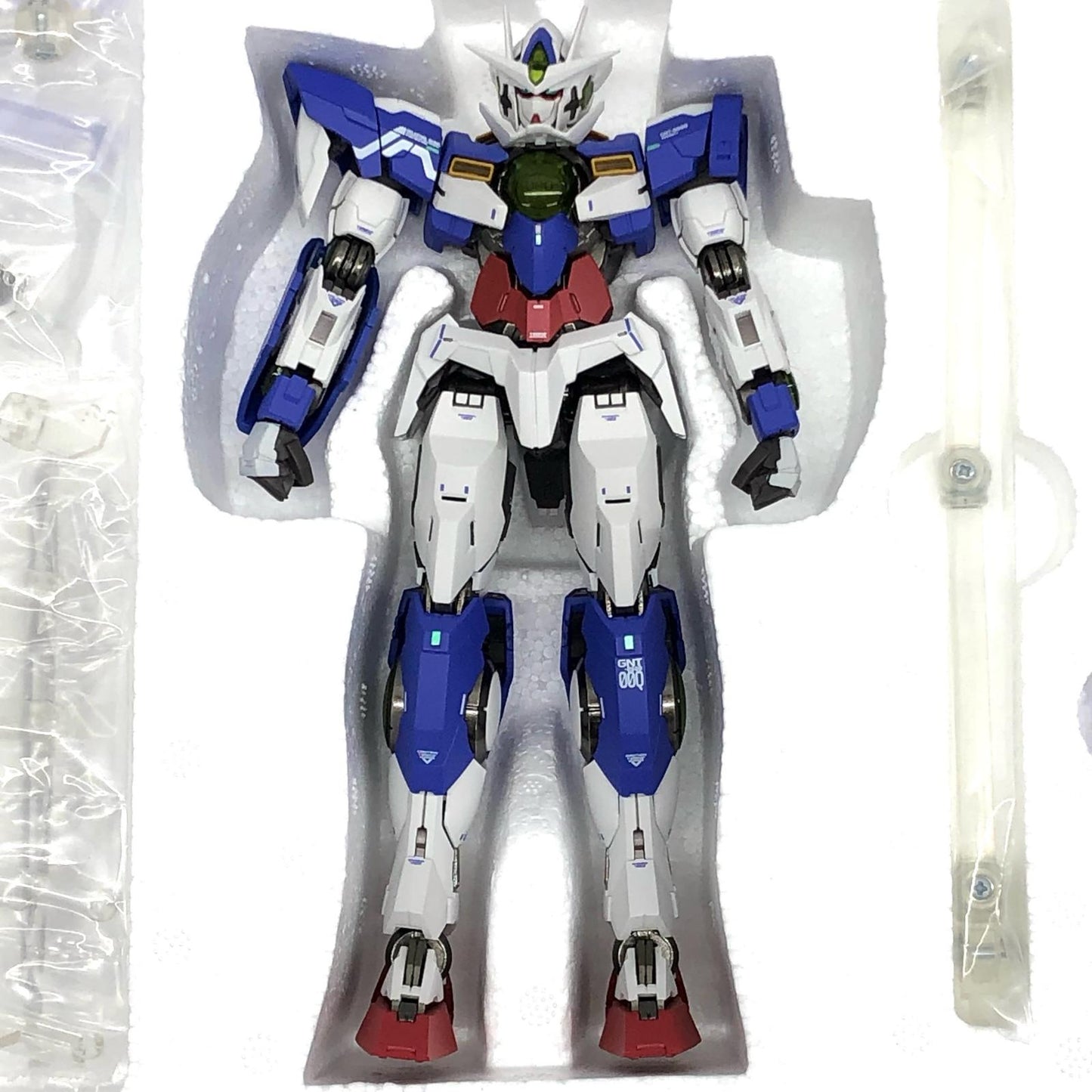 [Used] METAL BUILD GNT-0000 00 Qan[T] "Mobile Suit Gundam 00 the Movie -A Wakening of the Trailblazer-" [Figure]