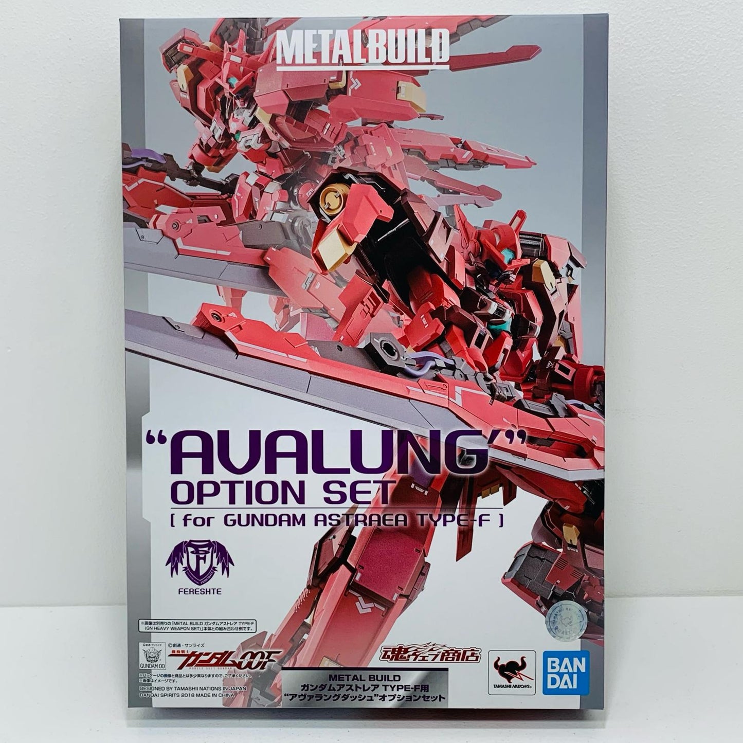 METAL BUILD Gundam Astraea Type-F Avalance Dash Option Set "Mobile Suit Gundam 00F" Tamashii Web Store Limited [Figure]