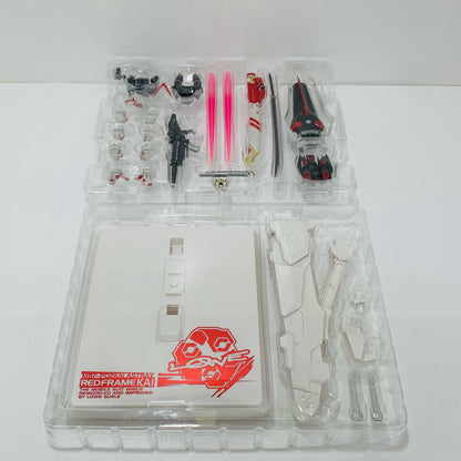【中古】 METALBUILDガンダムアストレイレッドフレーム改(オルタナティブストライクver.)「機動戦士ガンダムSEEDVSASTRAY」【フィギュア】【飾磨店】
