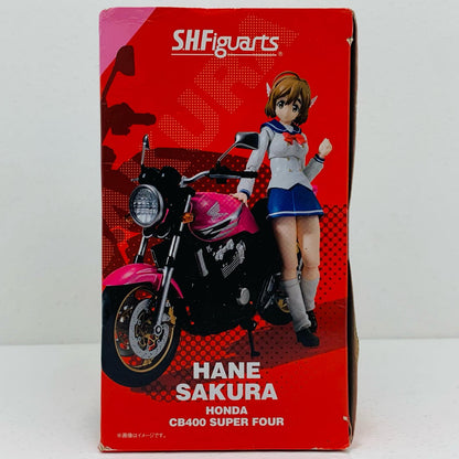 【中古】 S.H.Figuarts佐倉羽音(制服)＆CB400SUPERFOUR「ばくおん!!」【フィギュア】