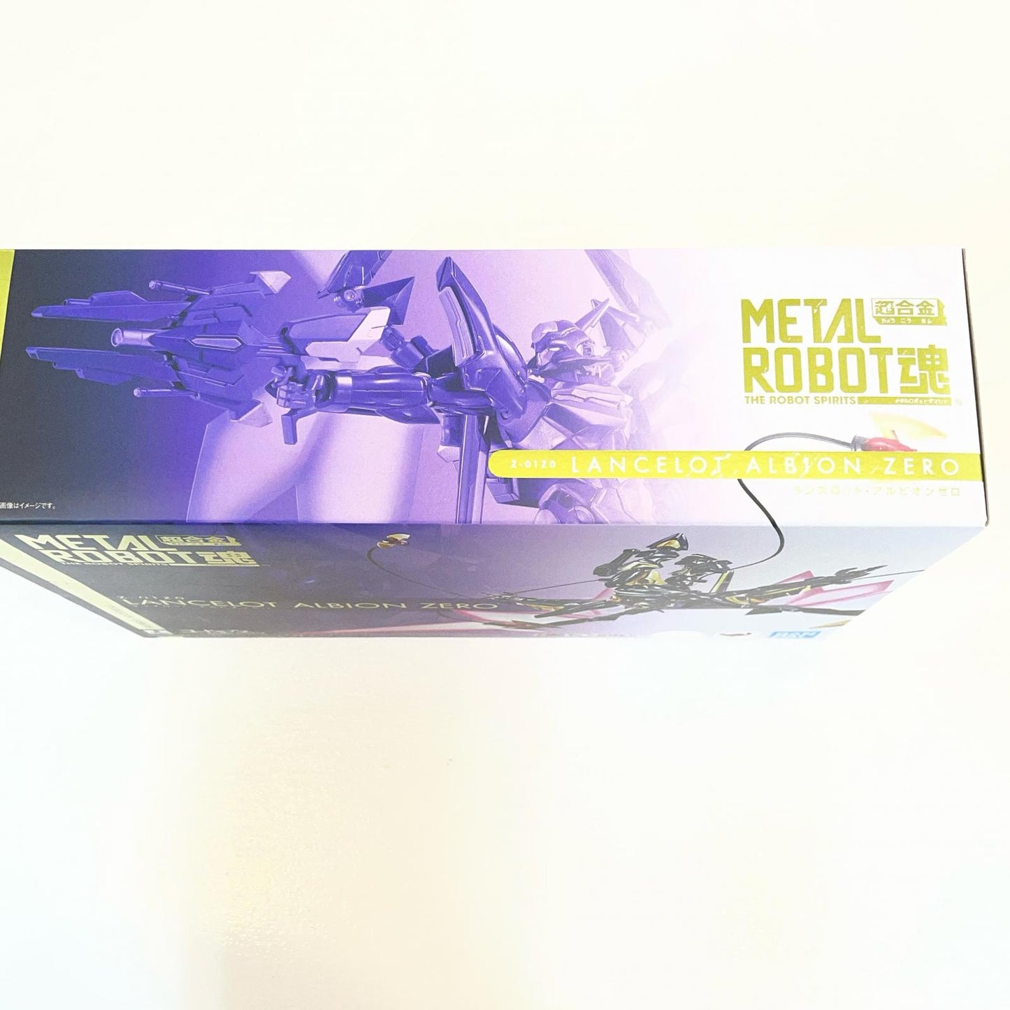 フィギュア METALROBOT魂＜SIDEKMF＞ランスロット・アルビオンゼロ「コードギアス反逆のルルーシュ」プレミアムバンダイ限定【フィギュア】