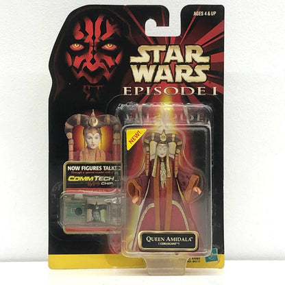 【中古】 クイーン・アミダラコルサントバージョン「スター・ウォーズエピソード1/ファントム・メナス」コムテックベーシックフィギュア【フィギュア】【加古川物流】