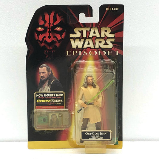 【中古】 クワイ=ガン・ジン「スター・ウォーズエピソード1/ファントム・メナス」コムテックベーシックフィギュア【フィギュア】【加古川物流】
