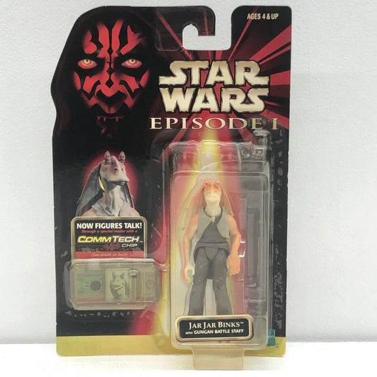 【中古】 ジャー・ジャー・ビンクス「スター・ウォーズエピソード1/ファントム・メナス」コムテックベーシックフィギュア【フィギュア】【加古川物流】