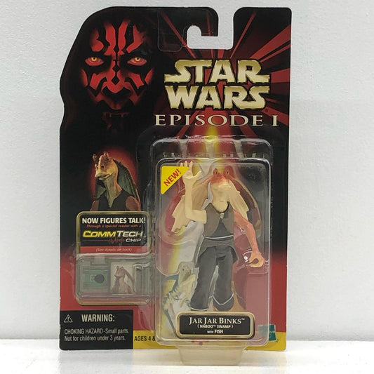 【中古】 ジャー・ジャー・ビンクスナブー・スワンプバージョン「スター・ウォーズエピソード1/ファントム・メナス」コムテックベーシックフィギュア【フィギュア】【加古川物流】