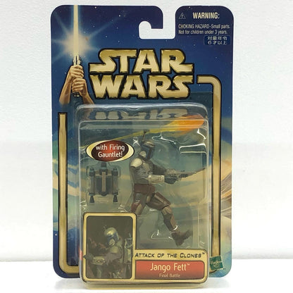 【中古】 ジャンゴ・フェットファイナルバトルバージョン「スター・ウォーズエピソード2/クローンの攻撃」ベーシックフィギュア【フィギュア】【加古川物流】
