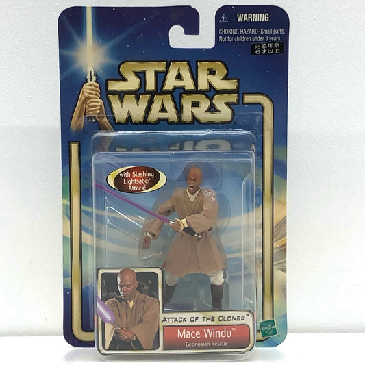 【中古】 メイス・ウィンドゥ「スター・ウォーズエピソード2/クローンの攻撃」ベーシックフィギュア【フィギュア】【加古川物流】