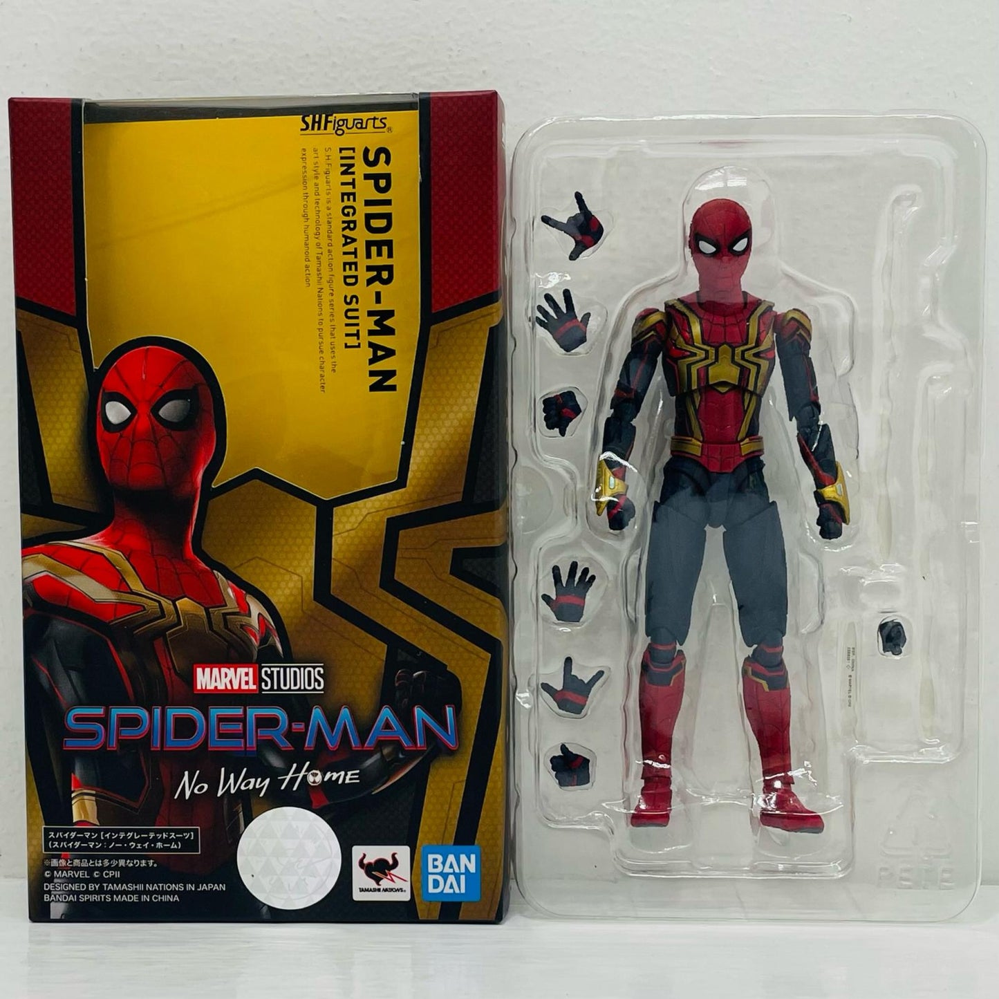 S.H.Figuartsスパイダーマン[インテグレーテッドスーツ]「スパイダーマン：ノー・ウェイ・ホーム」【フィギュア】