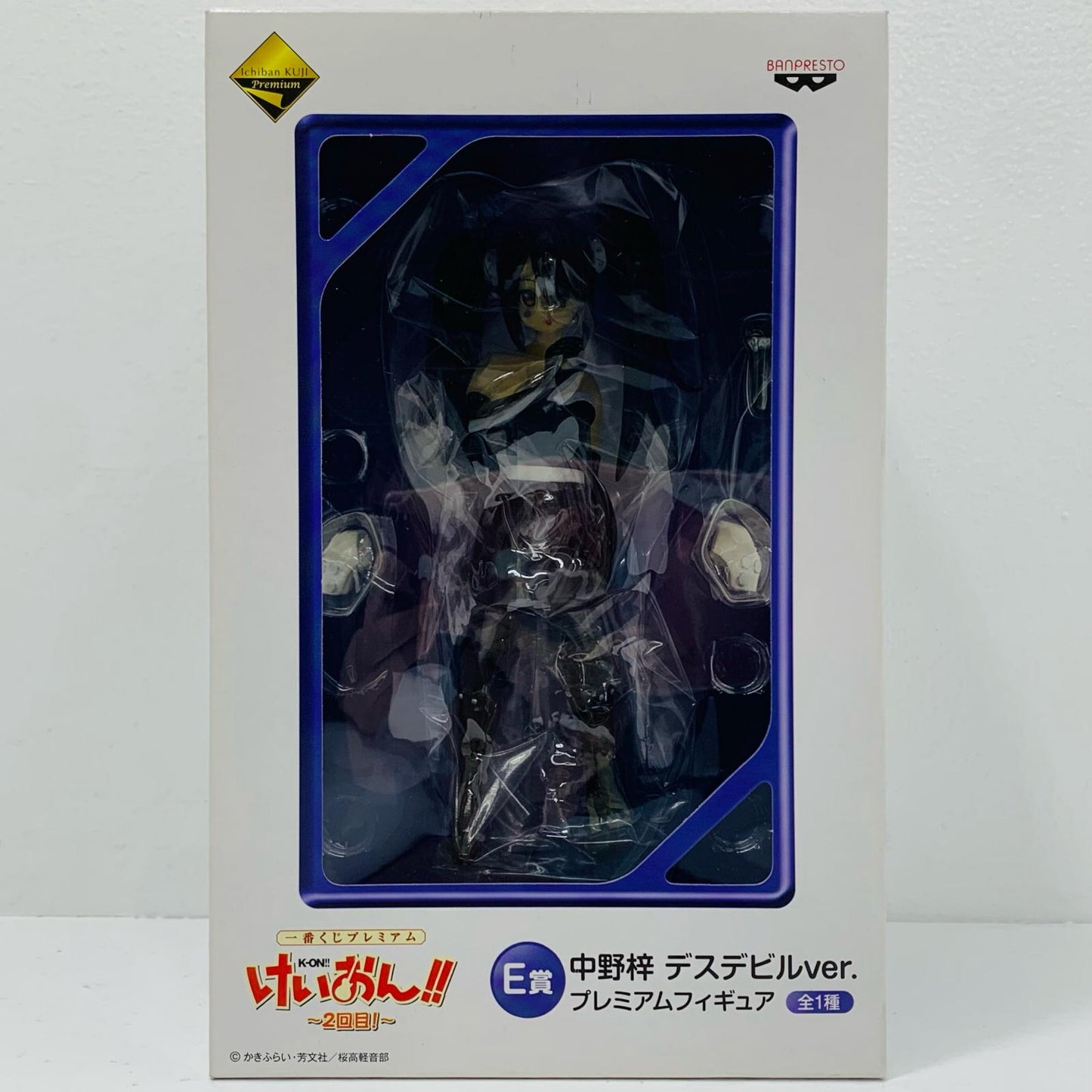 【Used】 Azusa Nakano Death Devil ver. "Ichiban Kuji Premium K-ON!! ~2nd Time~" E Prize Premium Figure [Figure]