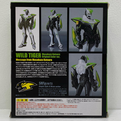 [Used] S.H.Figuarts Wild Tiger Masakazu Katsura Original Color ver. "TIGER & BUNNY" TIGER & BUNNY -Masakazu Katsura Original Art & Rough Sketch Collection- First Press Bonus Edition Included Item [Figure]