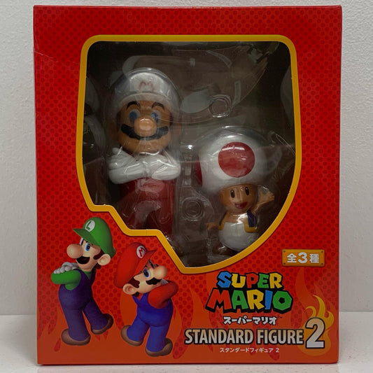 【中古】 ファイアマリオ＆キノピオ「スーパーマリオ」スタンダードフィギュア2【フィギュア】【飾磨店】