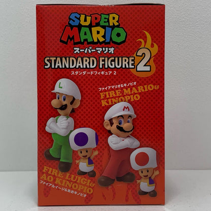 【中古】 ファイアルイージ＆あおキノピオ「スーパーマリオ」スタンダードフィギュア2【フィギュア】