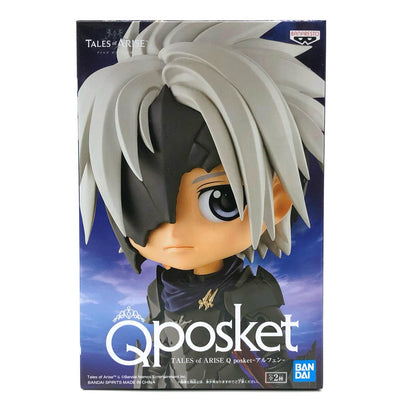 【中古】 テイルズオブアライズ フィギュア アルフェン Qposket A 衣装ブラック 2607220【フィギュア】【飾磨店】