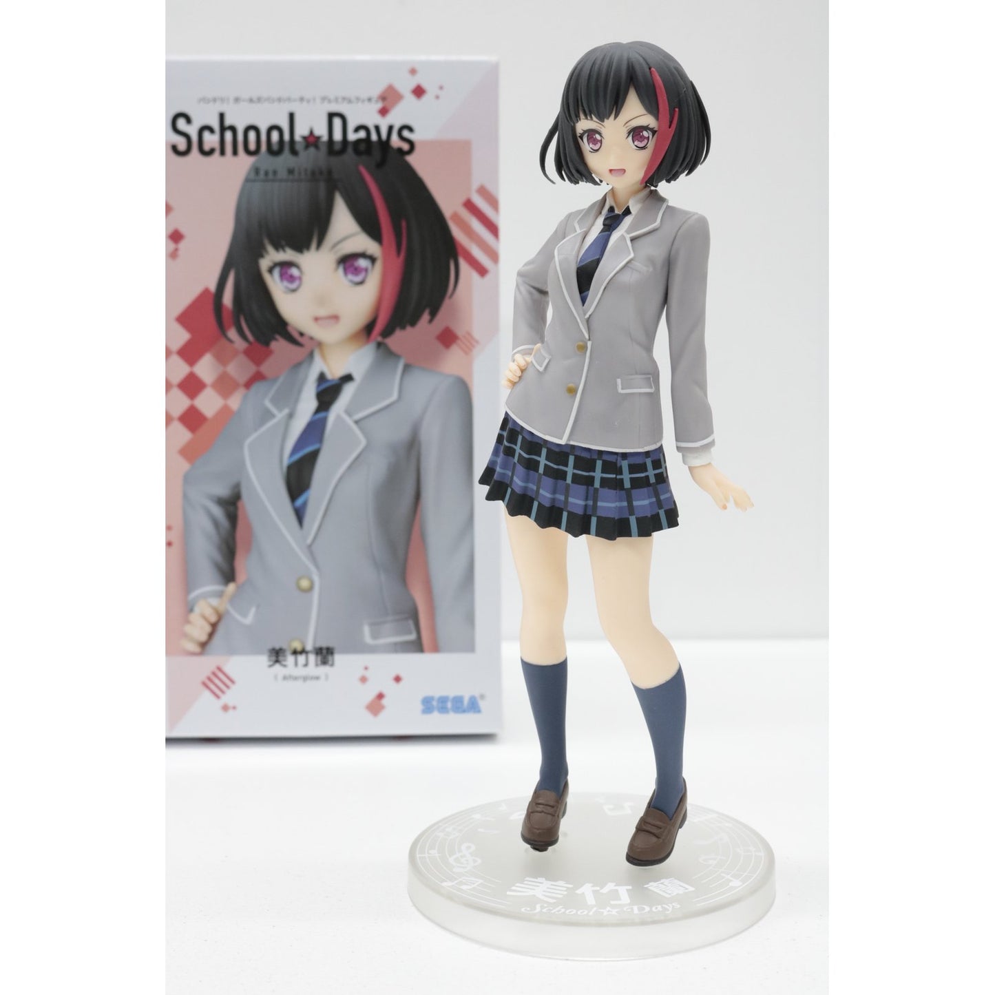 [Used] Ran Mitake "BanG Dream! Girls Band Party!" Premium Figure "Ran Mitake" School☆Days [Figure]