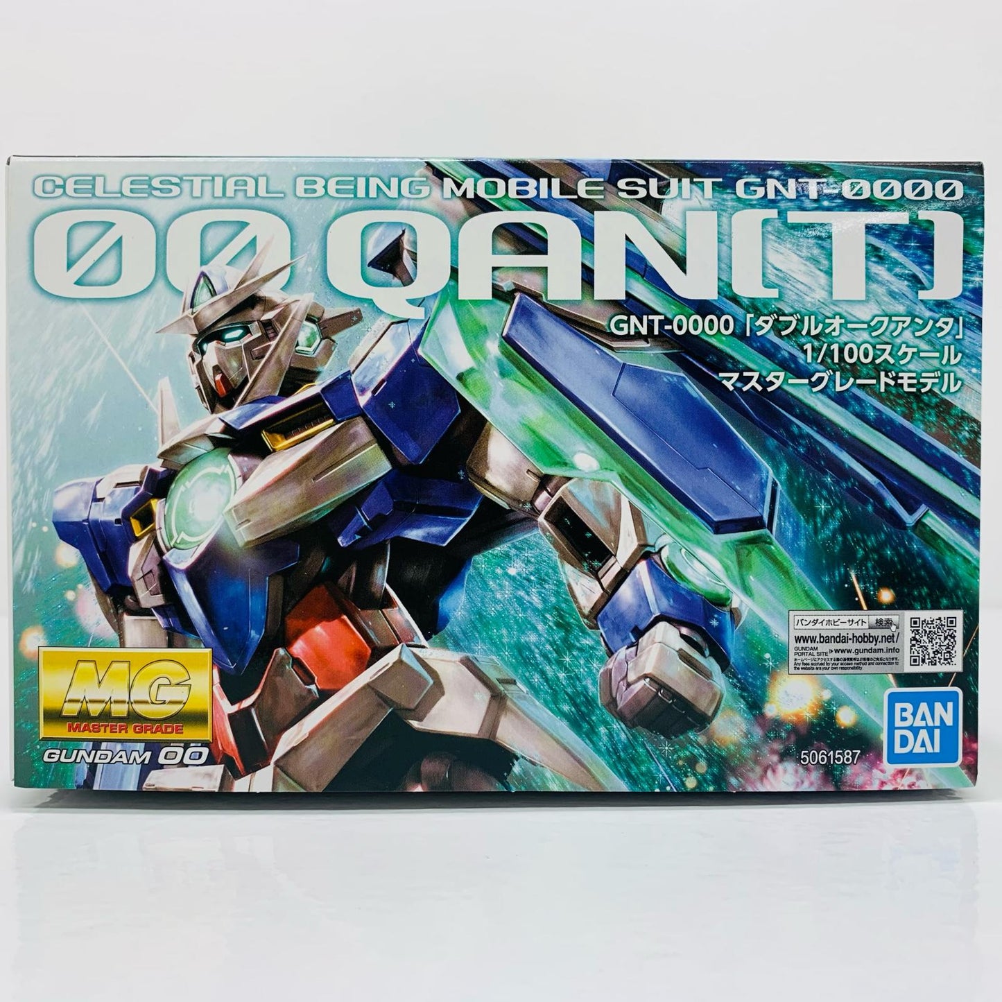 [Used] 1/100 MG GNT-0000 00 Qan[T] "Mobile Suit Gundam 00 the Movie -Awakening of the Trailblazer-" [5061587]