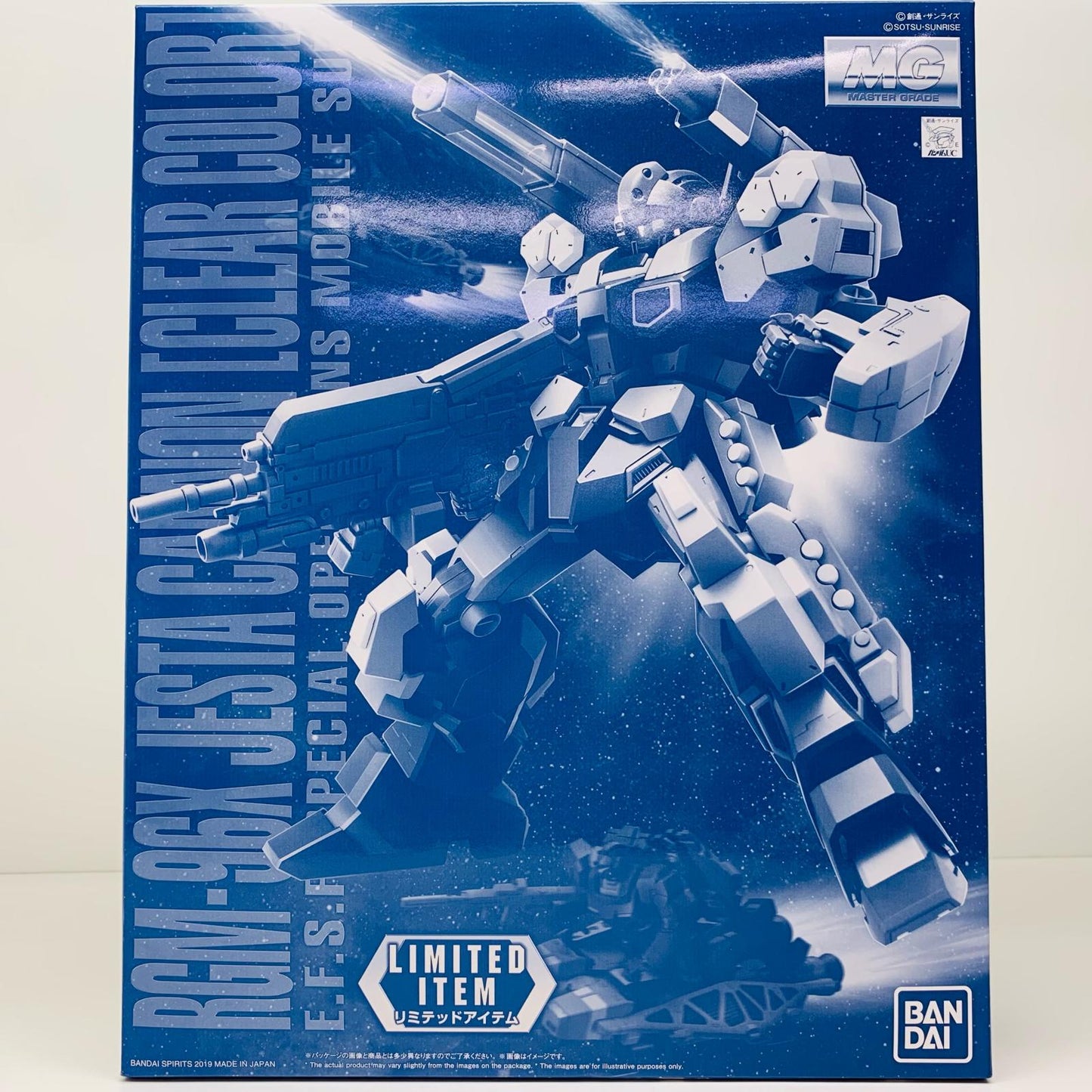 [Used] 1/100 MG RGM-96X Jesta Cannon (Clear Color) "Mobile Suit Gundam UC" Event Limited [5058989]