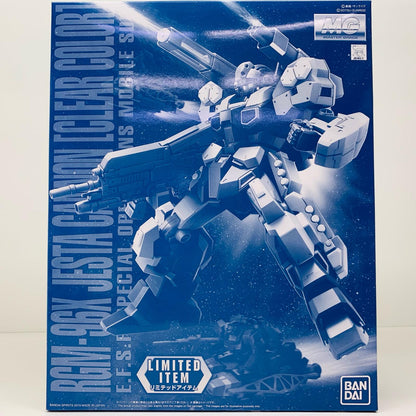 [Used] 1/100 MG RGM-96X Jesta Cannon (Clear Color) "Mobile Suit Gundam UC" Event Limited [5058989]