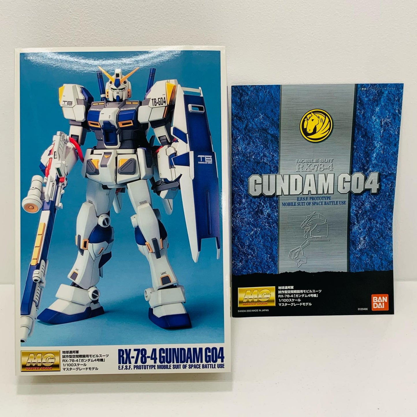 【中古】 1/100 MG RX-78-4 ガンダム4号機 「機動戦士ガンダム外伝 宇宙、閃光の果てに...」 [0120466]【飾磨店】