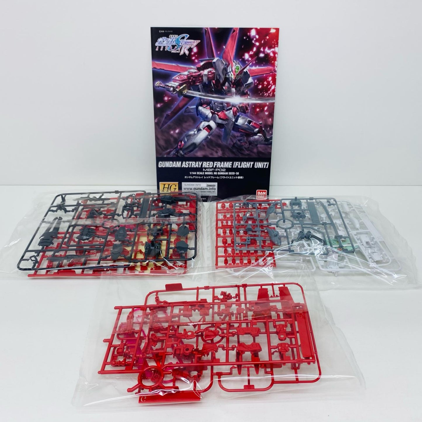 【中古】 1/144 HG MBF-P02 ガンダムアストレイ レッドフレーム(フライトユニット装備) 「機動戦士ガンダムSEEDDESTINYASTRAY」 [5055602]【飾磨店】