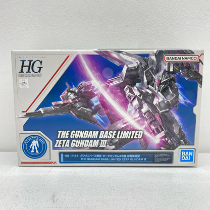 1/144HGMSZ-006ゼータガンダム3号機初期検証型「機動戦士Zガンダム」ガンダムベース限定[5060628]