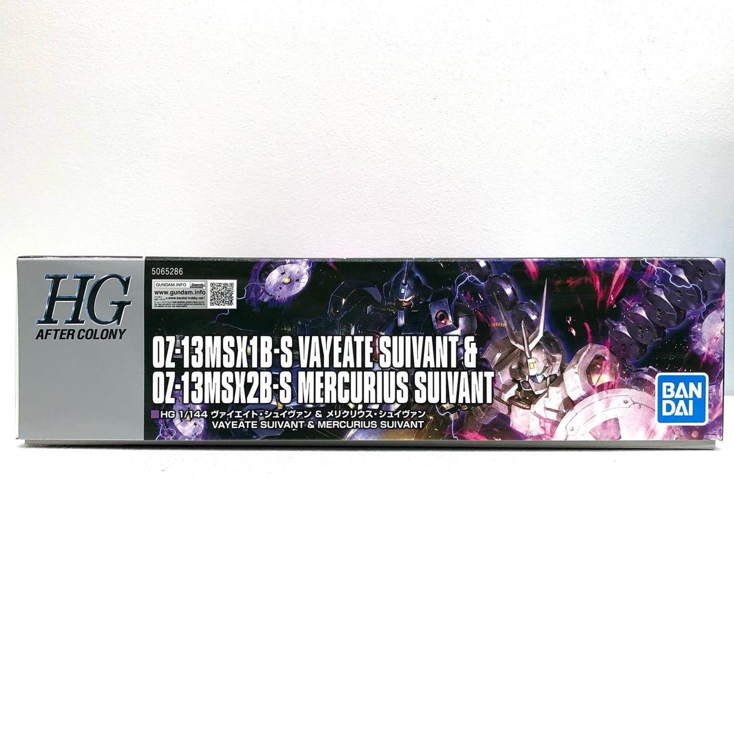 1/144HGOZ-13MSX1B-Sヴァイエイト・シュイヴァン＆OZ-13MSX2B-Sメリクリウス・シュイヴァン「新機動戦記ガンダムWDUALSTORYG-UNIT」プレミアムバンダイ限定[5065286]
