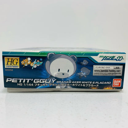 【中古】 1/144HGPGプチッガイグラハム・エーカーホワイト＆プラカード「機動戦士ガンダム00(ダブルオー)」[0222258]