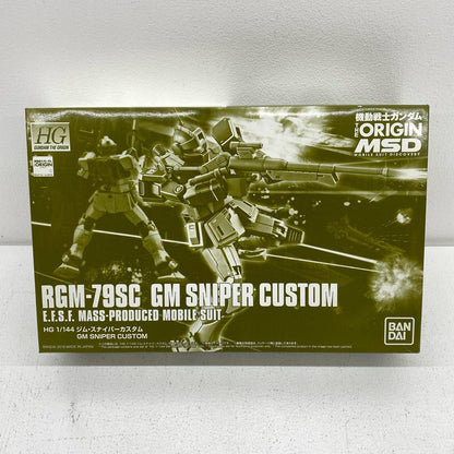 1/144HGRGM-79SCジム・スナイパーカスタム「機動戦士ガンダムTHEORIGINMSD」プレミアムバンダイ限定[0229975]