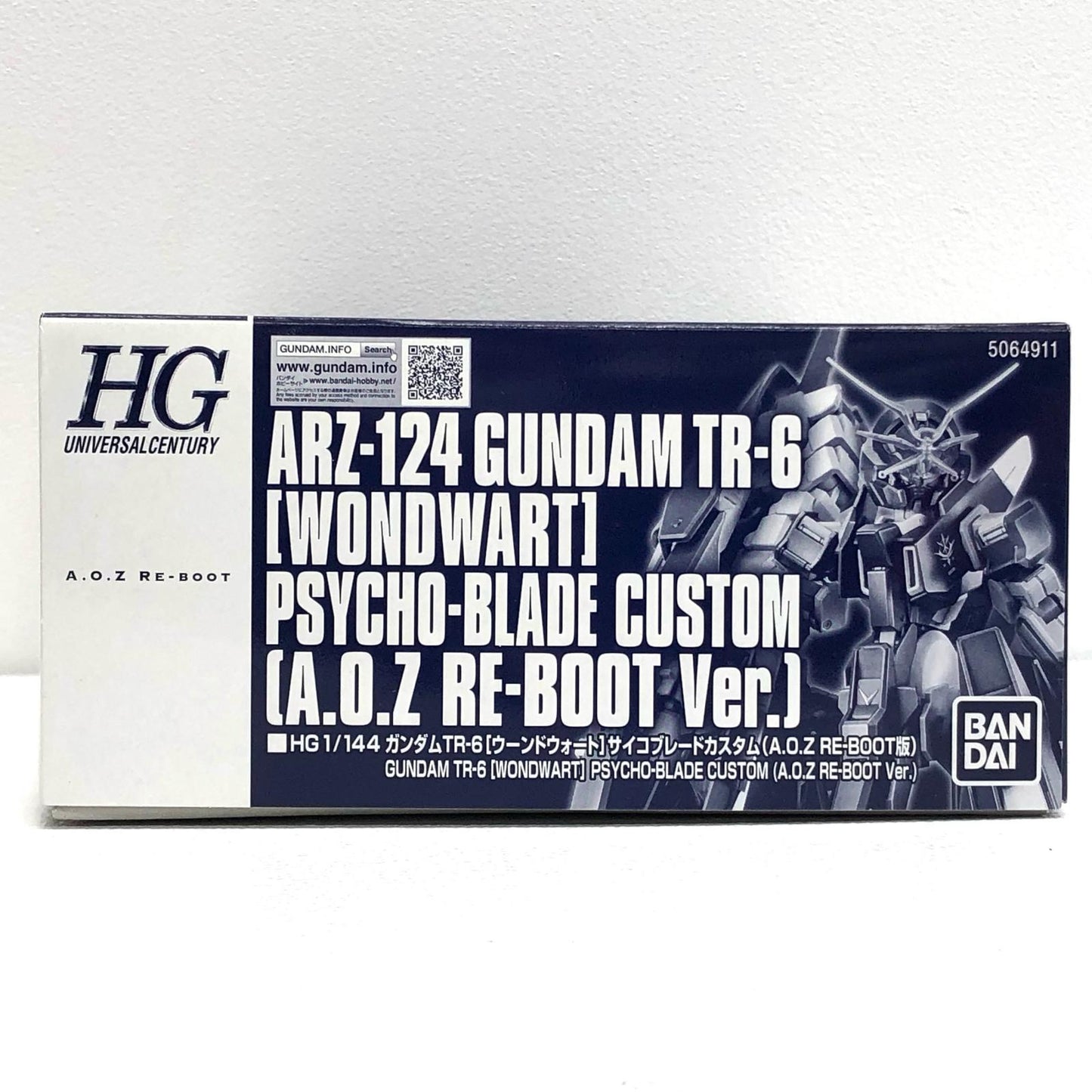 【中古】 1/144HGARZ-124ガンダムTR-6[ウーンドウォート]サイコブレードカスタム(A.O.ZRE-BOOT版)「ADVANCEOFZ～ティターンズの旗のもとに～」プレミアムバンダイ限定[5064911]