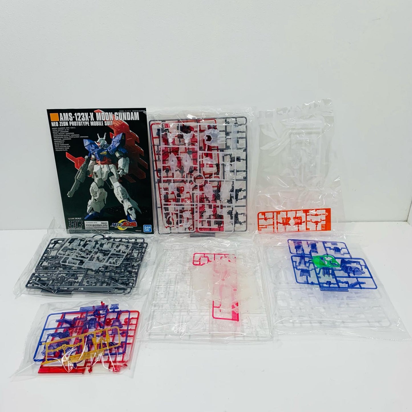 【中古】 1/144HGUCAMS-123X-Xムーンガンダム(クリアカラー)「機動戦士MOONガンダム」イベント限定[5058819]
