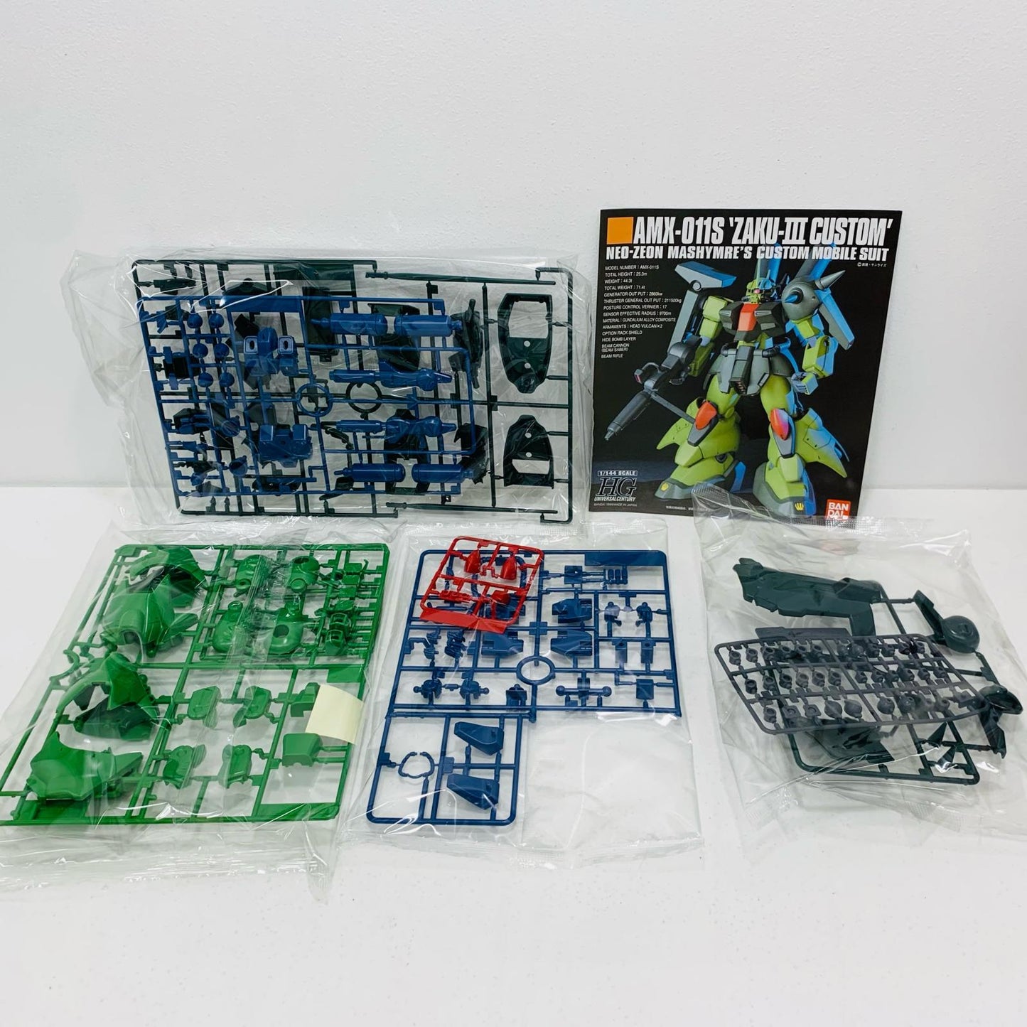 [Used] 1/144 HGUC AMX-011S Zaku III Custom "Mobile Suit Gundam ZZ" [5055726]