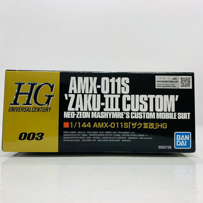 [Used] 1/144 HGUC AMX-011S Zaku III Custom "Mobile Suit Gundam ZZ" [5055726]