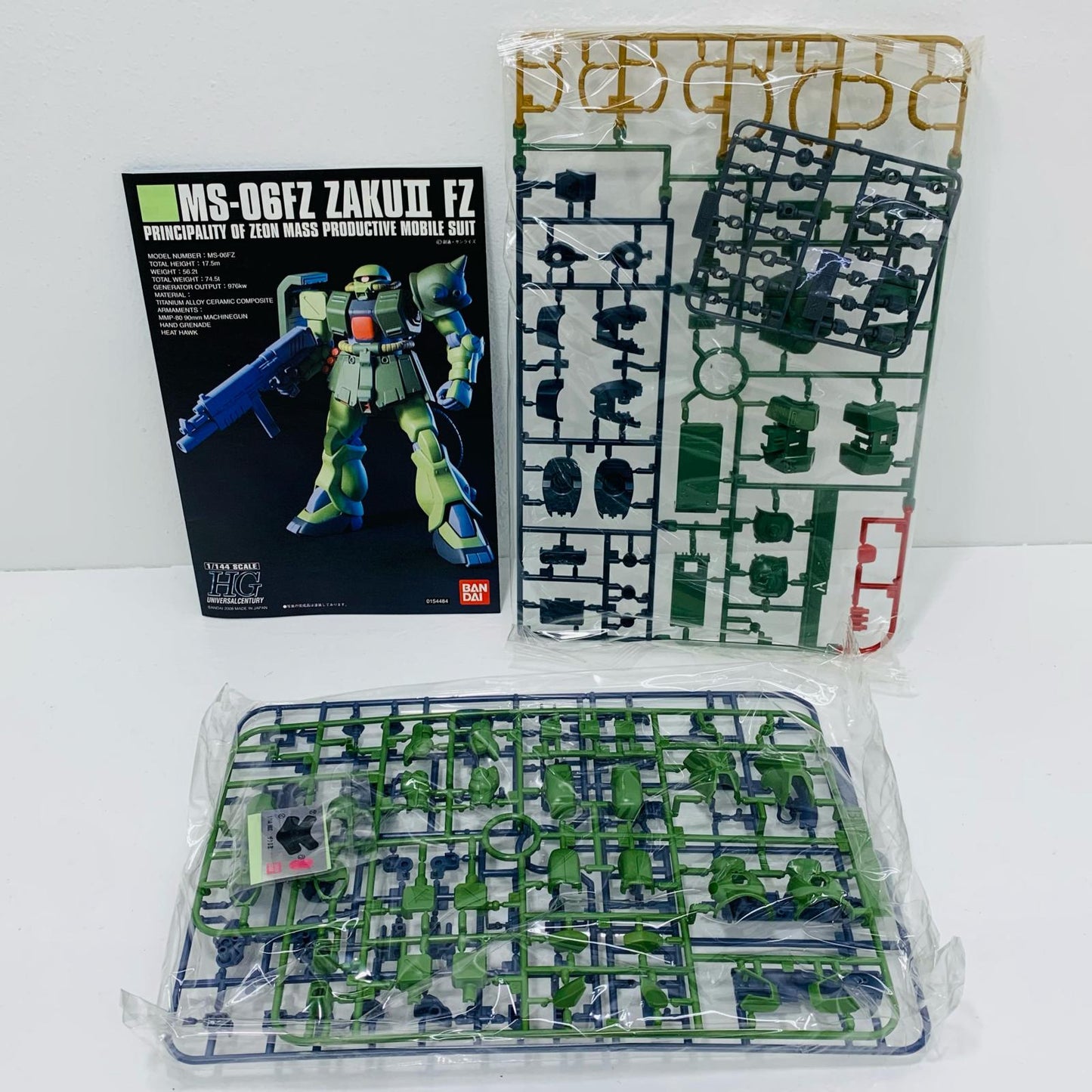 [Used] 1/144 HGUC MS-06FZ Zaku II FZ (Zaku II Kai) "Mobile Suit Gundam 0080: War in the Pocket" [0154484]