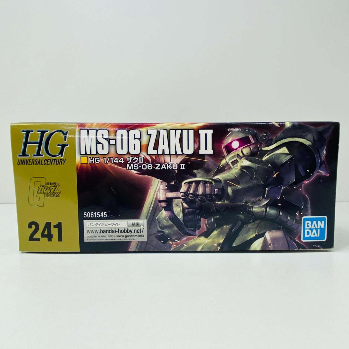 【中古】 1/144HGUCMS-06ザクII「機動戦士ガンダム」[5061545]【飾磨店】