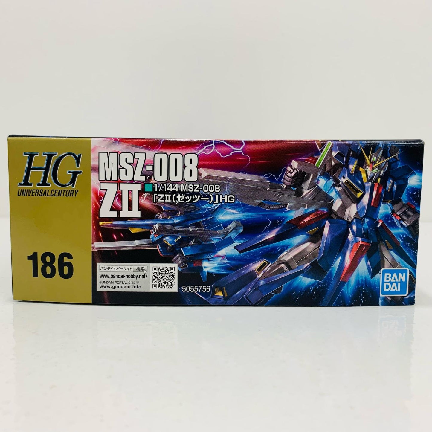 [Used] 1/144 HGUC MSZ-008 ZII (Zeta II) "Mobile Suit Z Gundam MSV"